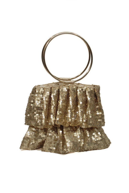 Crystal Charm Clutch