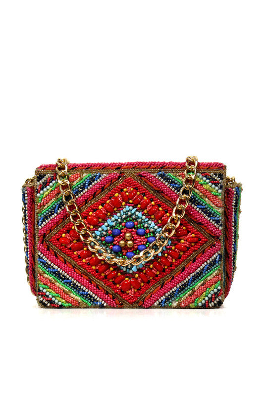 Carryalls Beaded Clutch