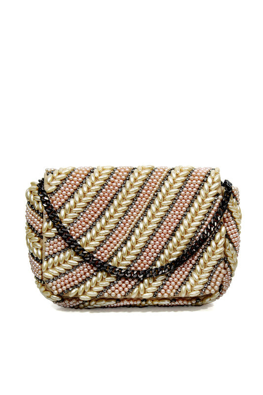 Cultura Beaded Clutch