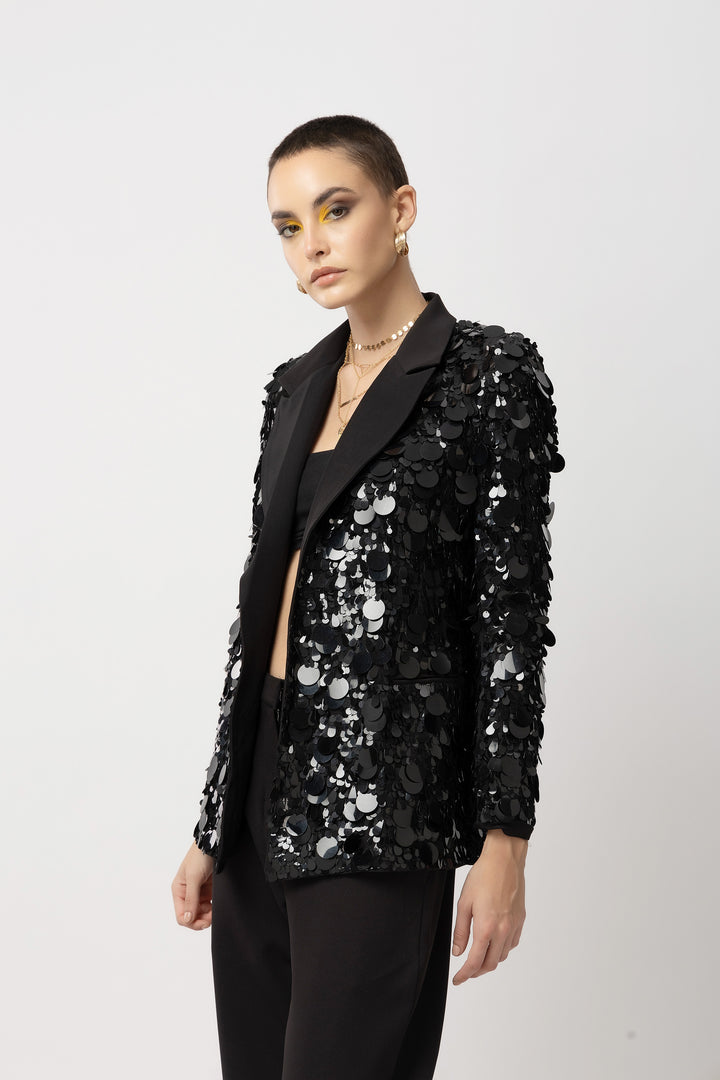 Sanorita Black Blazer - Diwaah.com