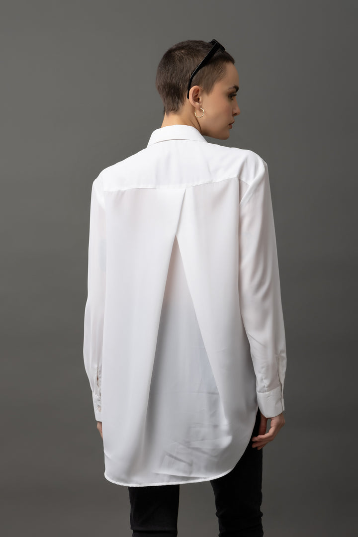 Magnolia White Jewel Shirt - Diwaah.com