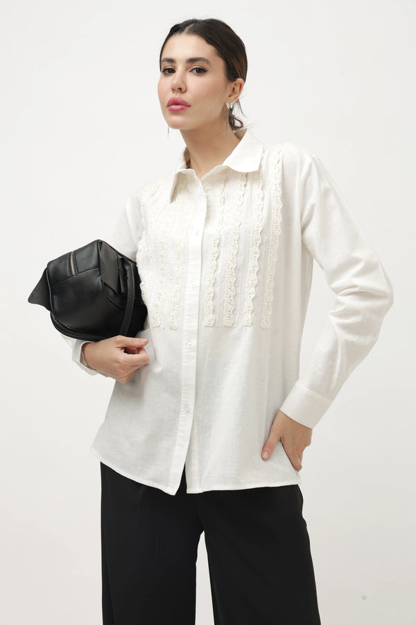 Ornate Ivory Shirt