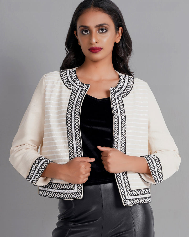 Show Stopper Sequin Jacket - Diwaah.com